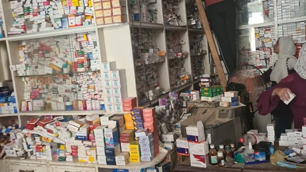 مخزن أدوية غير مرخص