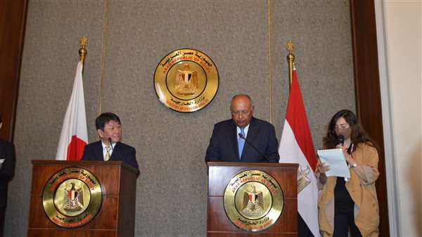 شكري ونظيره الياباني