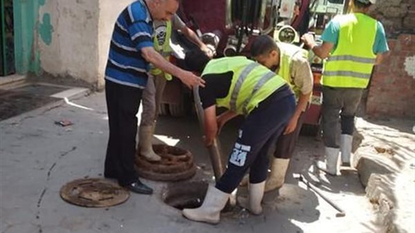 رفع كفاءة شبكة الصرف