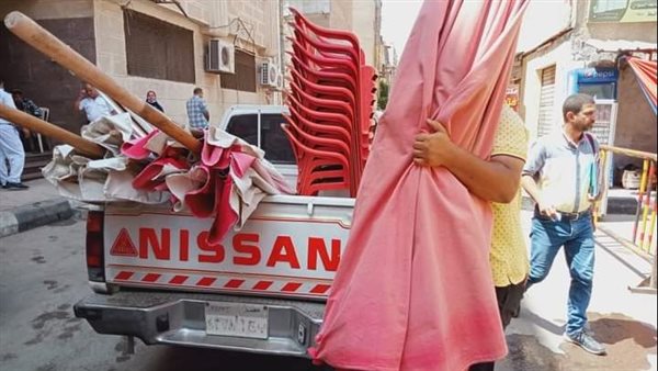 حملات رفع الإشغالات