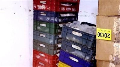 التحفظ على 800 كيلو جمبري وكاليماري ولحوم مجهولة المصدر في الشرقية │صور