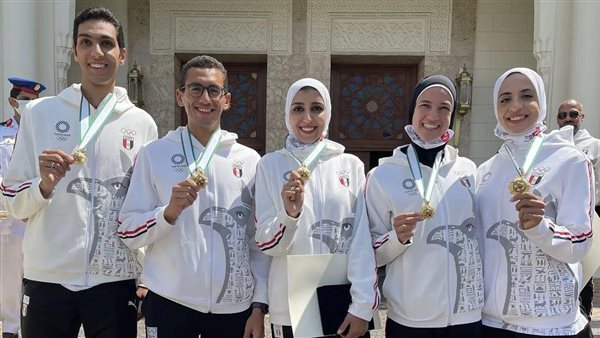 أبطال مصر الأولمبيين