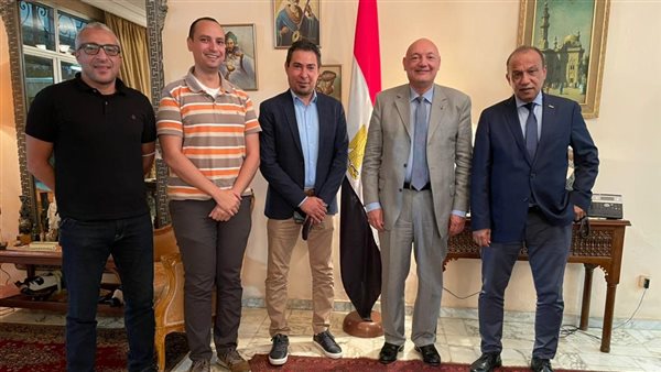 بركات وسفير مصر بالكاميرون