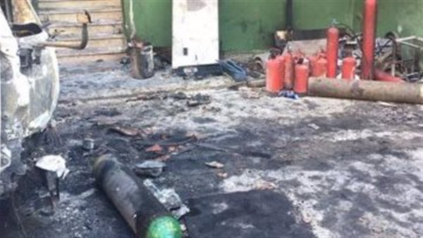 حادثة غلاية زيت مصنع