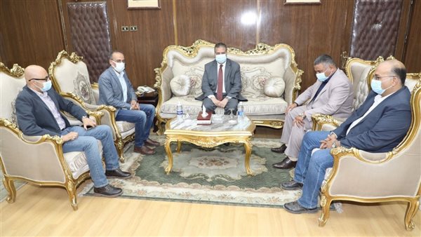 محافظ المنوفية ورئيس