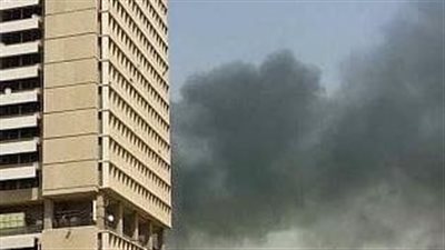 اندلاع حريق كبير داخل جامعة بغداد