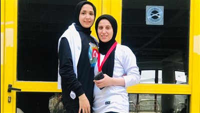 فوز فاطمة بلتاجي وعبد الله عبد المولى بالمركز الأول ببطولة الجمهورية في الكيك بوكسينج