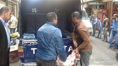 ضبط 9 أطنان لحوم مجمدة بالمحافظات خلال 24 ساعة 