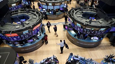 البورصة الأمريكية تحقق أرباحا قياسية في ختام التعاملات 