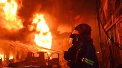 السيطرة على حريق بمخزن لعب أطفال في الموسكي