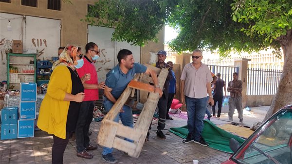 حملة لإزالة المخالفات