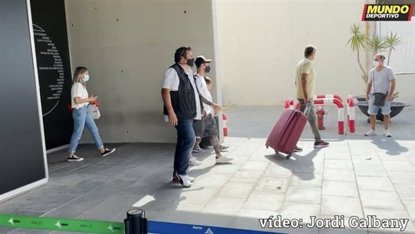 وصول ميسي لبرشلونة