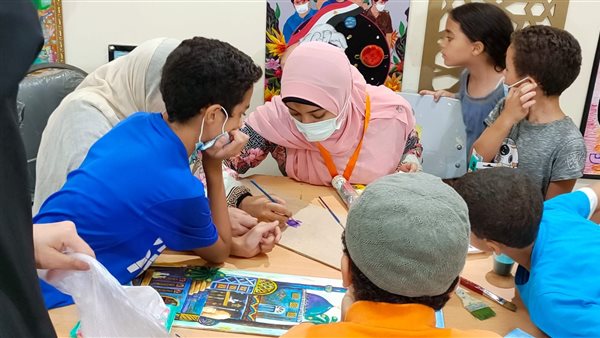 جانب من فعاليات الجناح