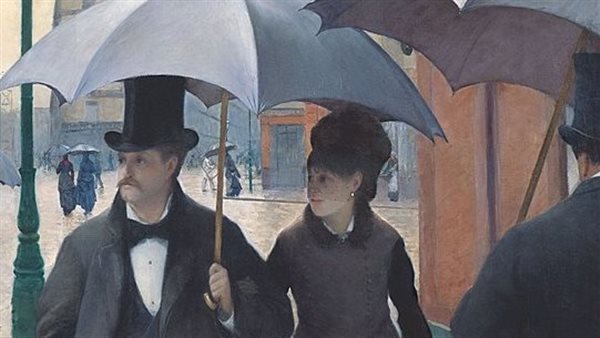 شارع باريسي في يوم