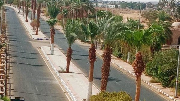 رفع الأتربة من شوارع