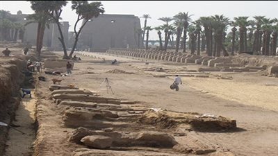 حفل مهيب في الافتتاح.. نكشف نسبة تنفيذ أعمال مشروع ترميم طريق الكباش بـ الأقصر