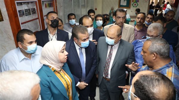 محافظ المنوفية يطمئن