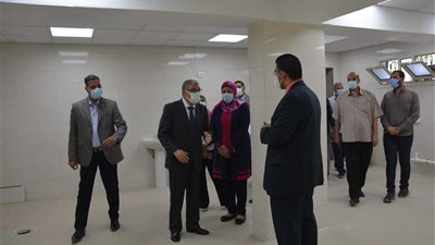 محافظ المنيا يتابع جاهزية مستشفى الحميات والصدر لمواجهة الموجة الرابعة من كورونا