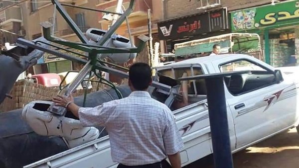 إغلاق مقهى في المنيا