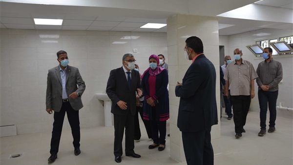 محافظ المنيا يتفقد