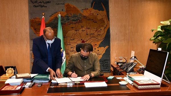 محافظ الفيوم يعتمد