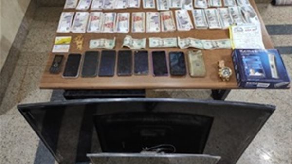 مضبوطات القضية