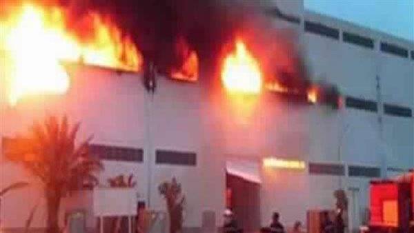 حريق مصنع أرشيفية