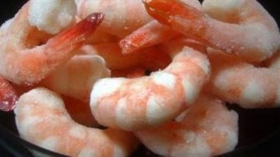 الجمبري المجمد يصيب ببكتيريا السالمونيلا