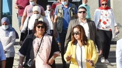 حصاد زيارة ناجحة لوزيرة الثقافة إلى دمياط