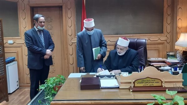 وكيل الأزهر يعتمد