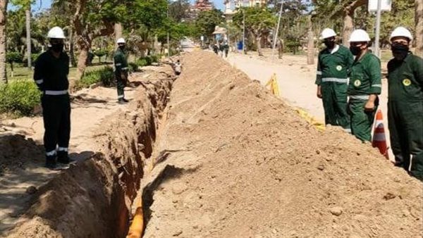 توصيل الغاز للمنازل