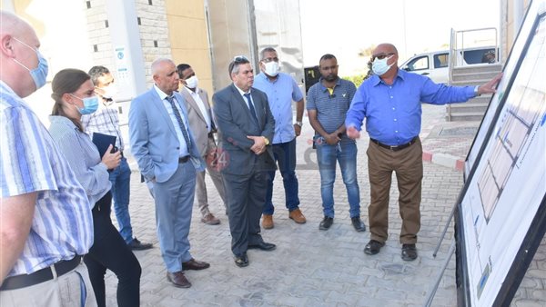 وفد الوكالة يتفقد