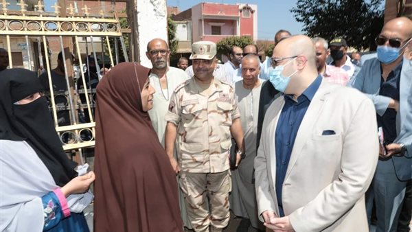 محافظ بني سويف يتابع