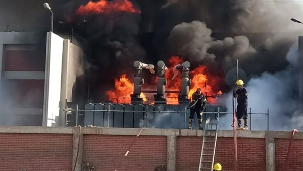 حريق بمحطة محولات