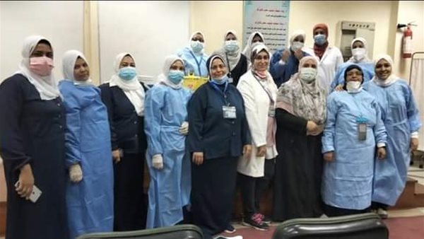 حملة تطعيم العاملين