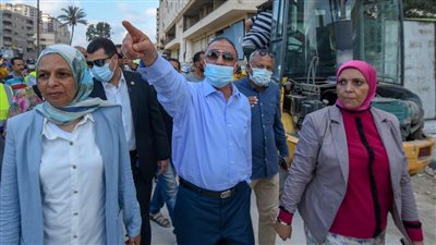 محافظ الإسكندرية: استكمال أعمال التطوير بطريق مصطفى كامل بتكلفة 60 مليون جنيه