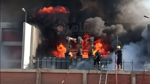 حريق شرق بوىسعيد