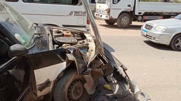 حادث تصادم بشبين