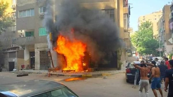 حريق بمنزل - أرشيفية