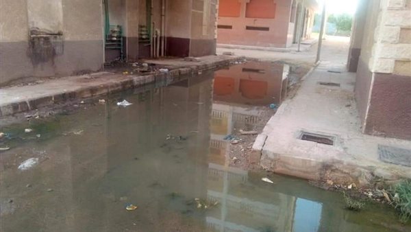 مياه بين عمارات الأوقاف