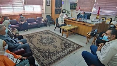 وكيل صحة ببورسعيد يستقبل وفدا من منظمة الأمم المتحدة للطفولة 