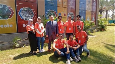 كلية الذكاء الاصطناعي بجامعة كفرالشيخ تشارك في المسابقة العالميه للبرمجة