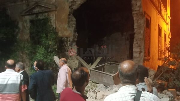انهيار منزل بالإسماعيلية