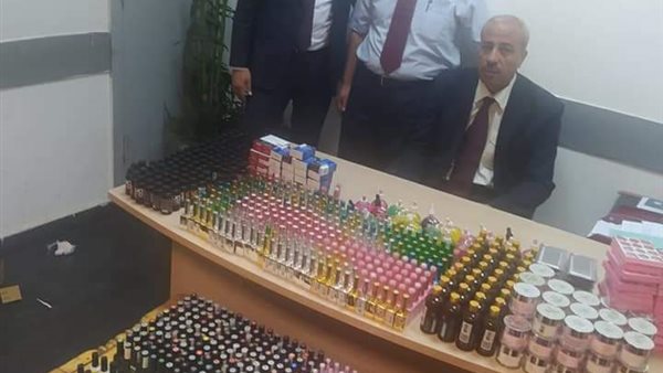 المضبوطات بحوزة رجال