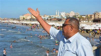 شاطئ بورسعيد يستعد لاستقبال المصطافين في العطلة الأسبوعية.. تعرف على التفاصيل