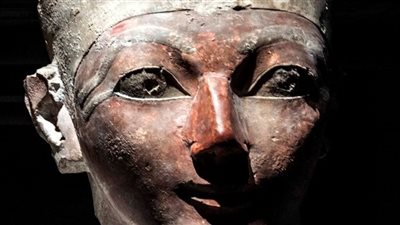 متحف شرم الشيخ يعرض تمثال رأس حتشبسوت