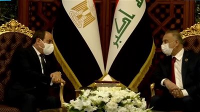 السيسي: الأشقاء في العراق لديهم عزيمة تشجعنا على التكاتف معهم
