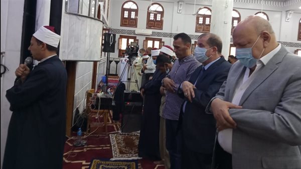 افتتاح مسجد بكفر