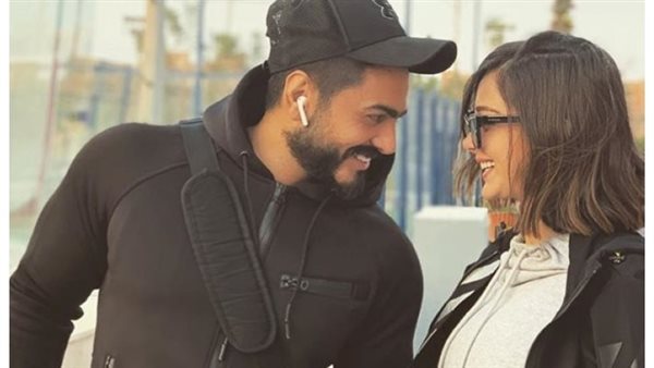 تامر حسني وبسمة بوسيل