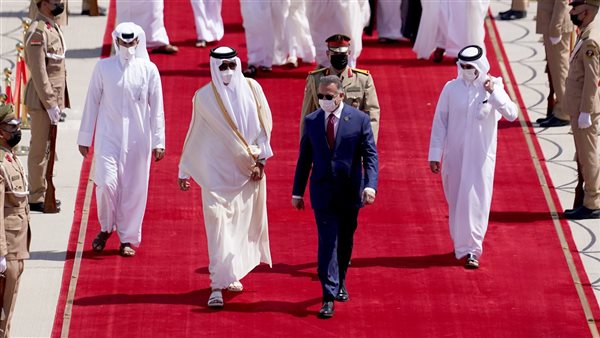 الكاظمي وأمير قطر